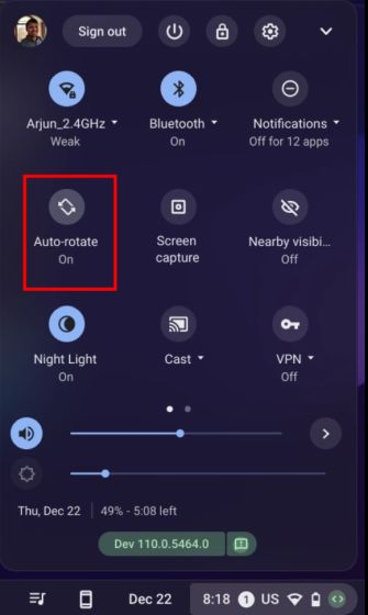 Chromebookలో స్క్రీన్ని తిప్పడానికి 3 మార్గాలు